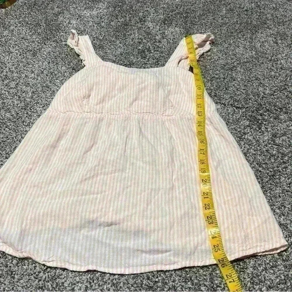 Ingrid & Isabel Women's Maternity Top Sleeveless Tie Back Pinstripe Size S - Picture 2 of 7